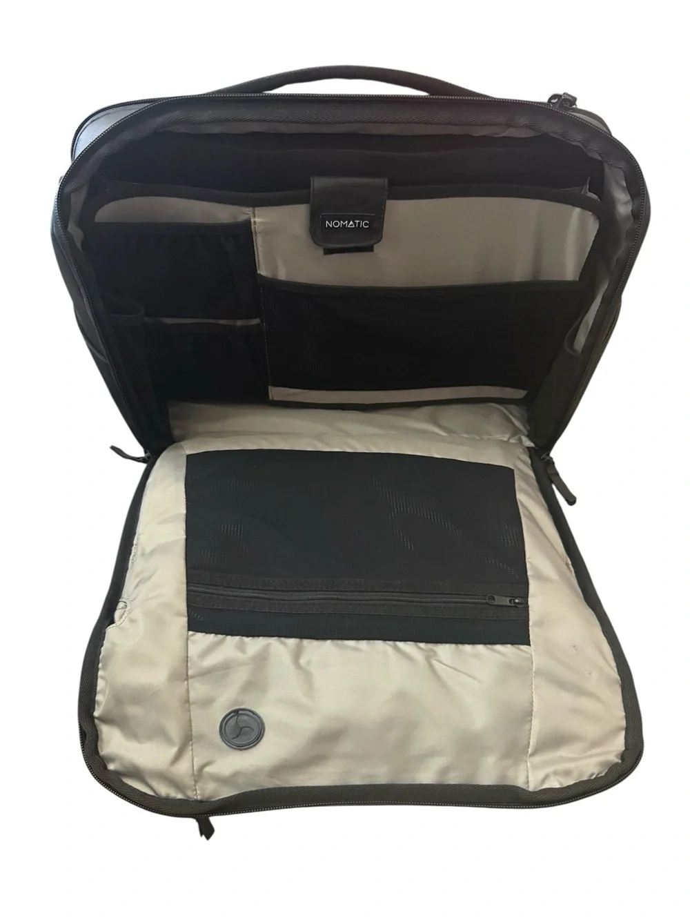 Nomatic Black Messenger Bag 15L Water Resistant Padded 15-16” Laptop